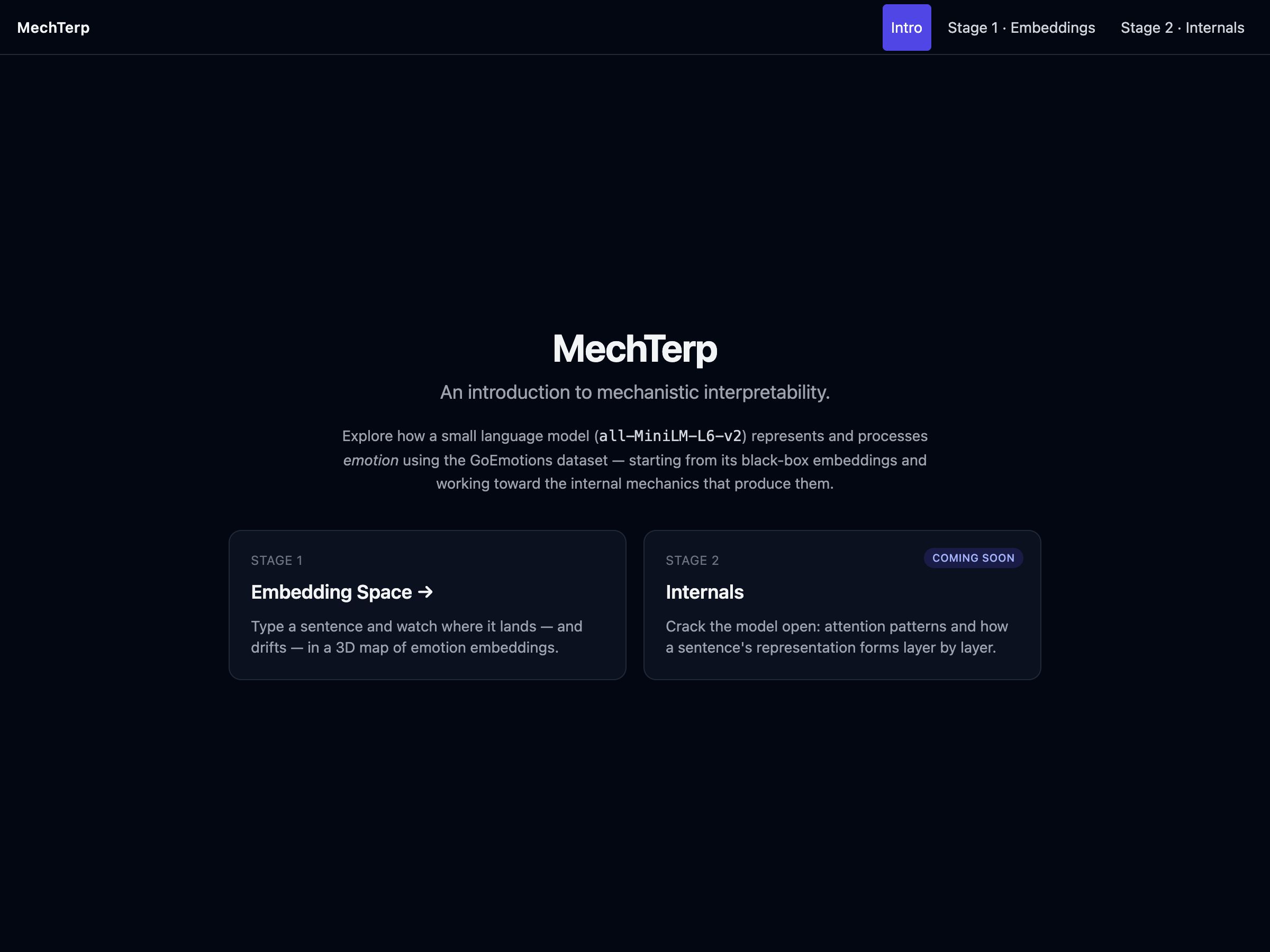 MechTerp — screenshot